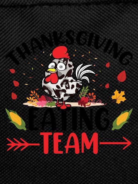 Thanksgiving eating team