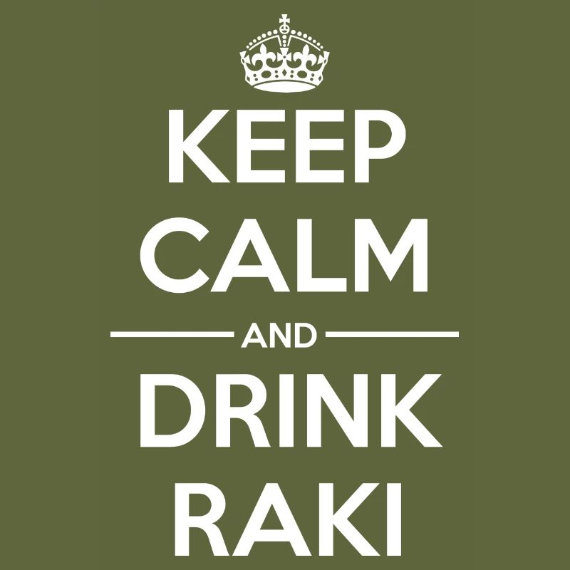 Drinks Keep calm Raki