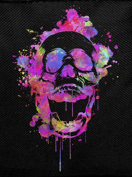 Cool & Trendy Abstract Skull