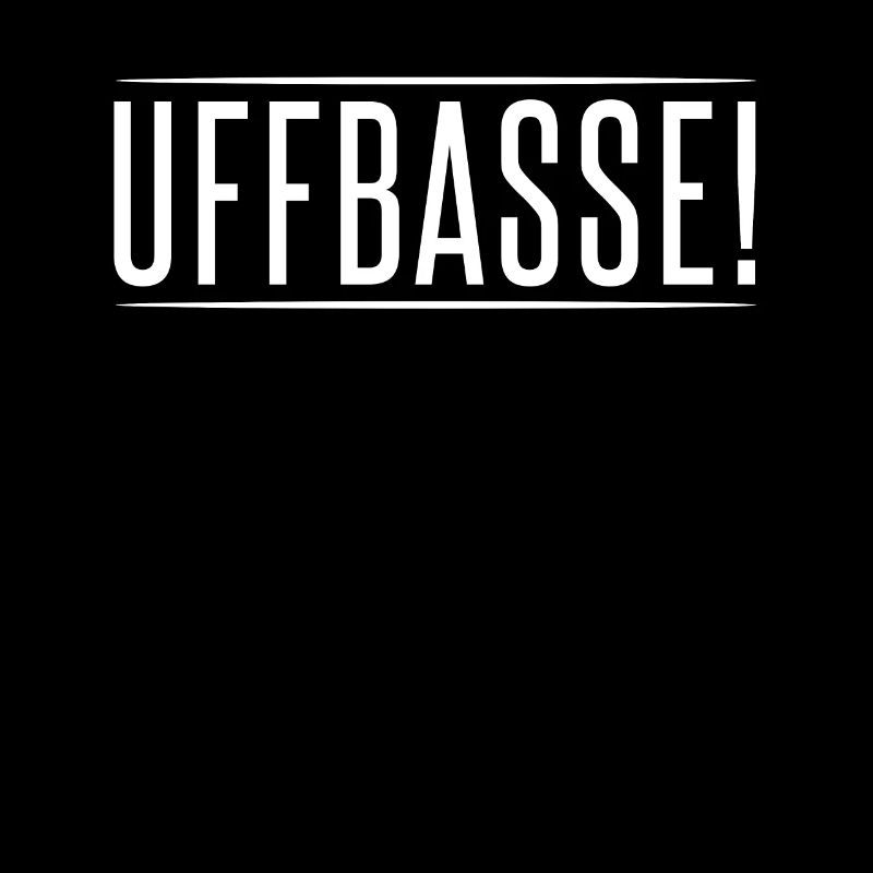 UFFBASSE T-Shirt Aufpassen Badisch