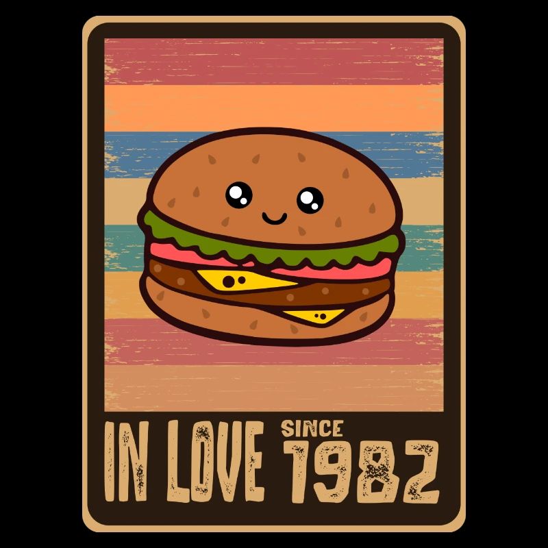 Burger Hamburger birthday 1982