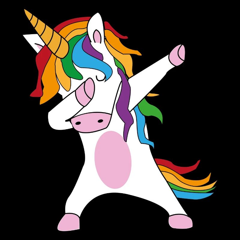 Einhorn Dabbing Unicorn Einhörner Geschenkidee