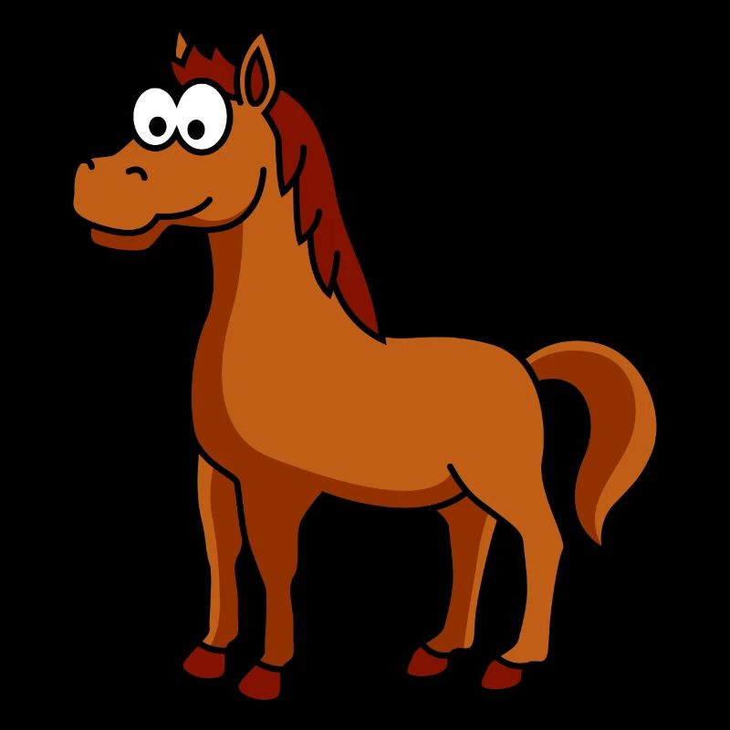 Horse Comic Animal