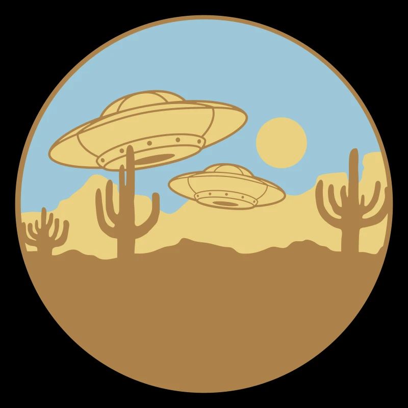 Flying Deserts UFO Scene