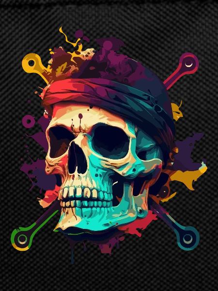 Skull and bones pirate