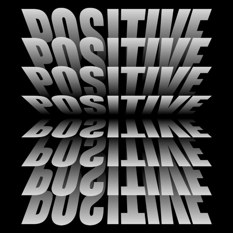 Positives Tee-Hemd