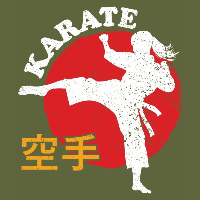 Karate-Mädchen