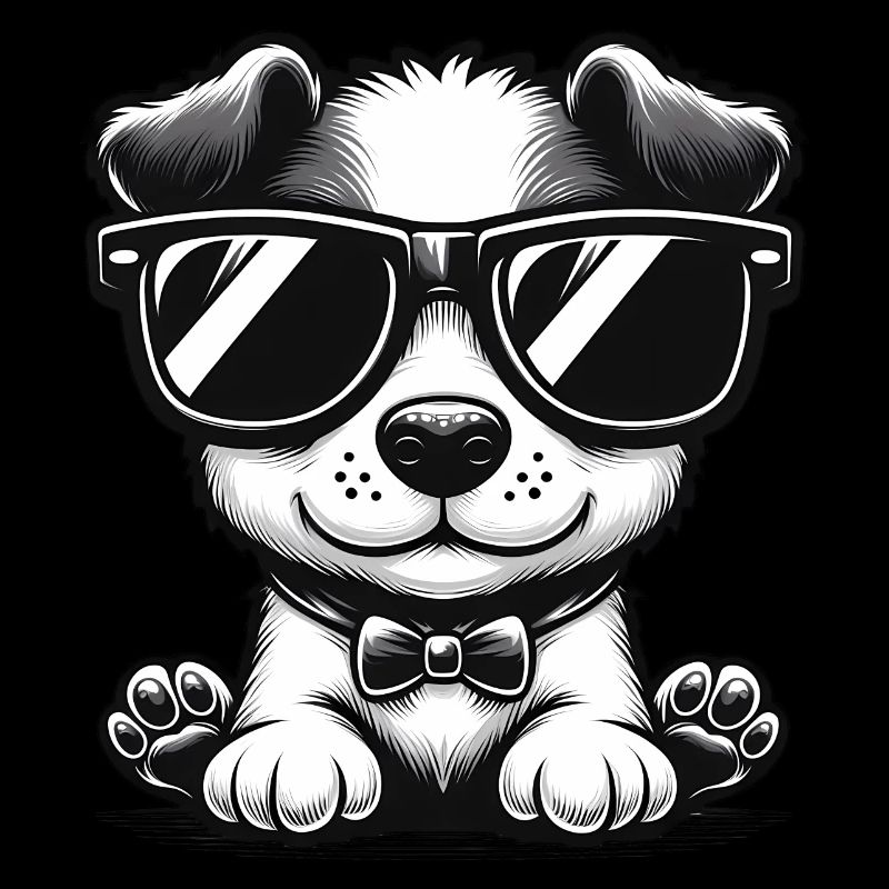 Chien teckel mignon
