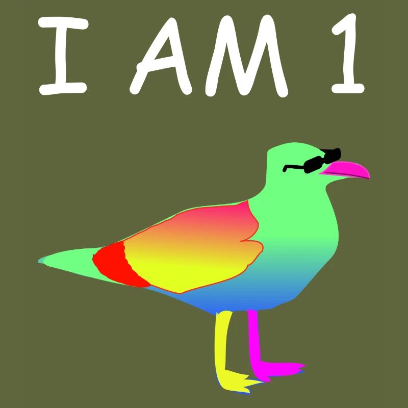 Bunter Vogel