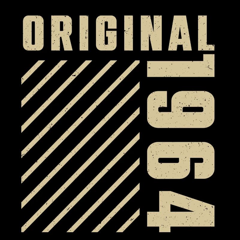 Original 1964 Authentic 1964 Vintage Bursdag