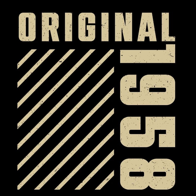 Original 1958 Authentic 1958 Vintage Bursdag