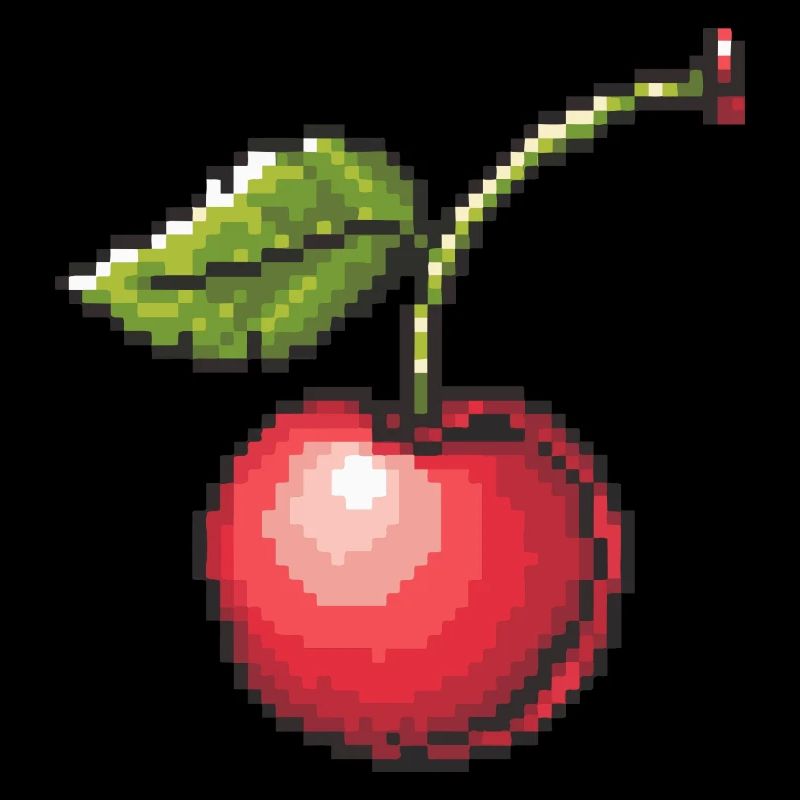 Kirsche Pixel Gamer