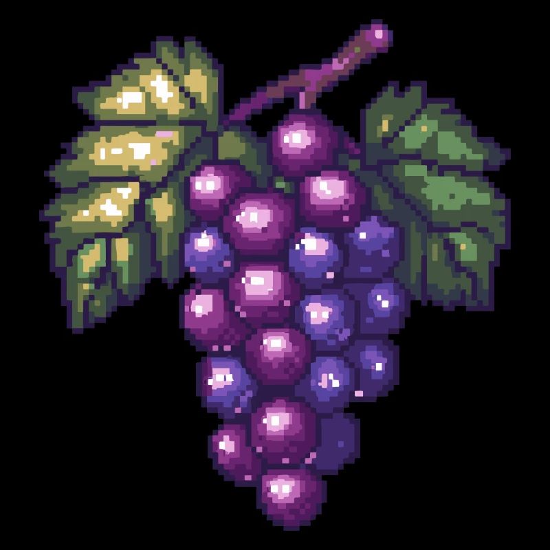 Weintrauben Pixel