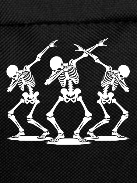 Dancing Dabbing Halloween Skeletons