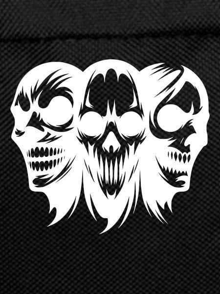 Spooky Halloween Zombies Heads