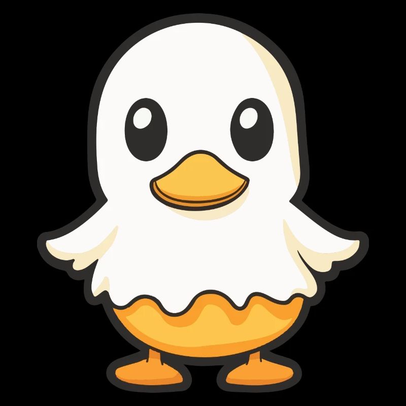 Duck Halloween Funny Ghost