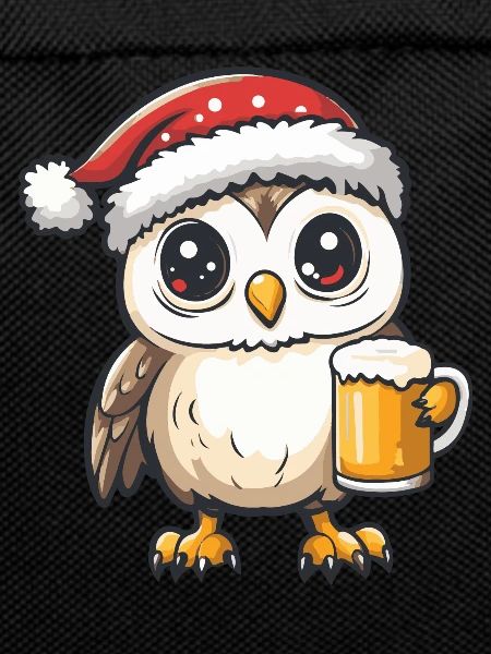 Owl Christmas Beer