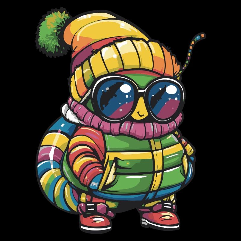 Wurm Winter Comic