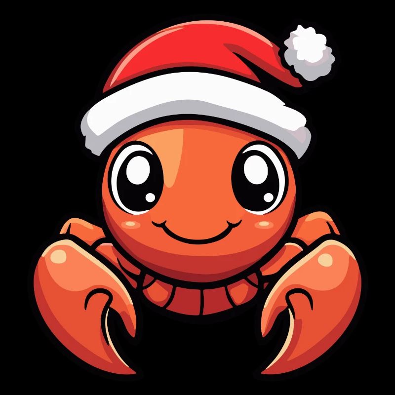 Lobster Crab Christmas Christmas