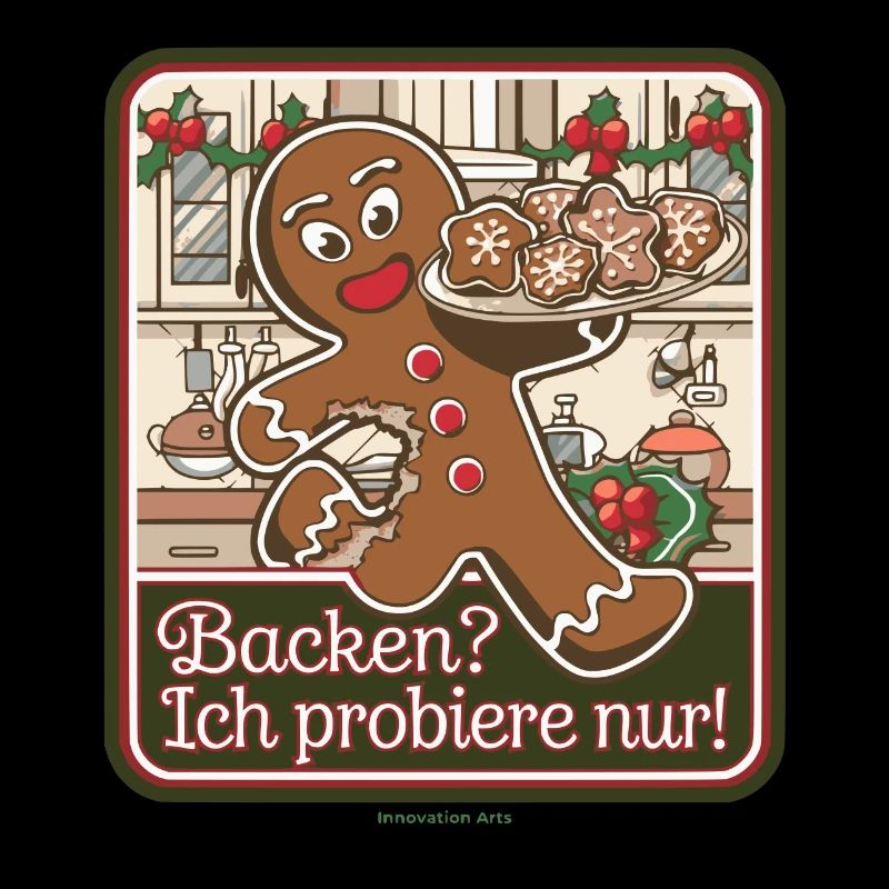 Lustiger Lebkuchenmann-Backspaß