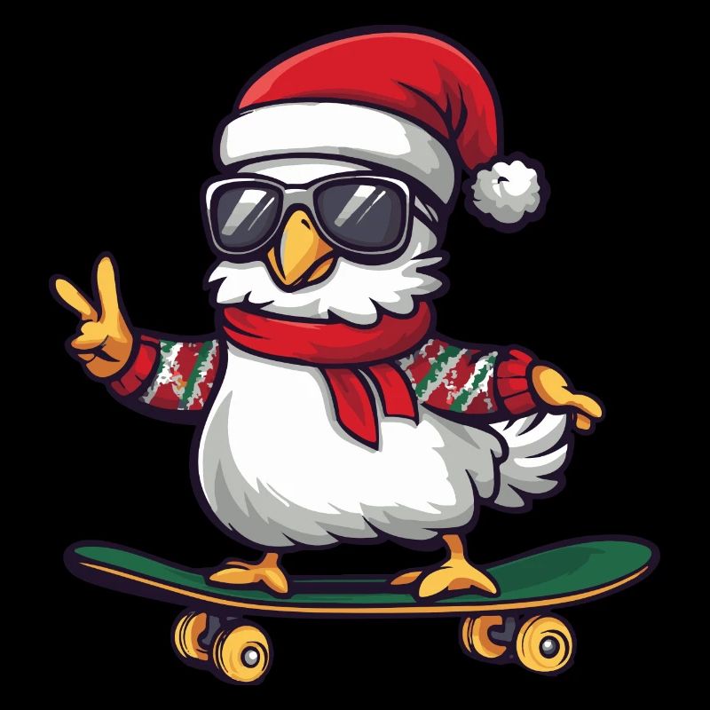 Chicken Christmas Funny