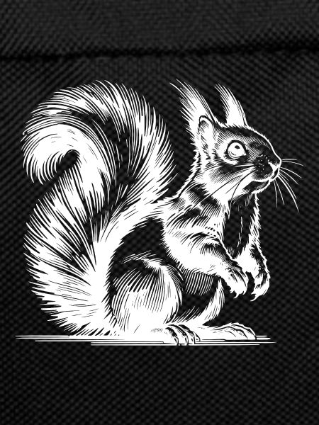 Squirrel Pencil Kids Drawing