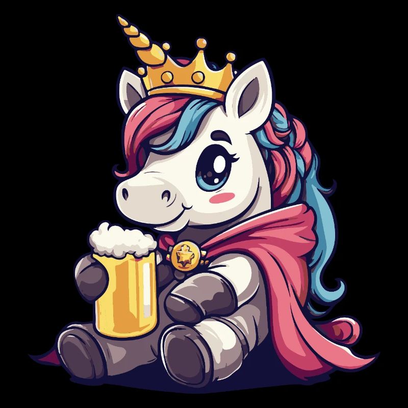 Einhorn Bier Lustig