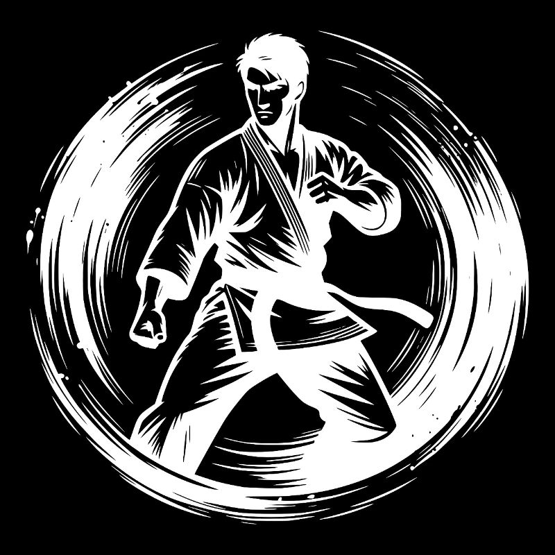 Tattoo Karateka Tradition mit Disziplin und Kraft