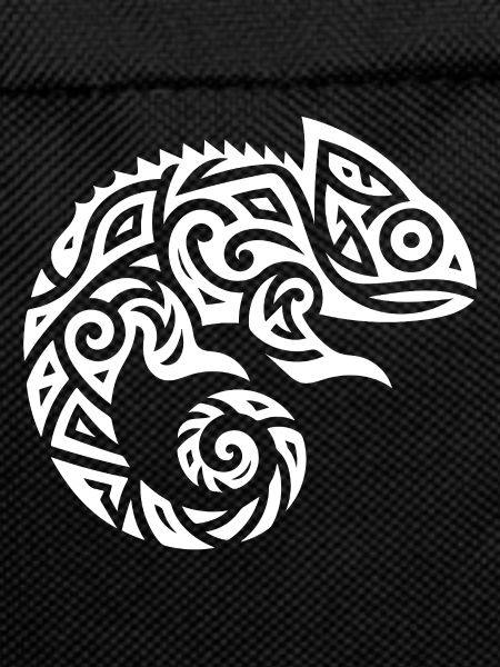 Cute Chameleon Tattoo Disguise