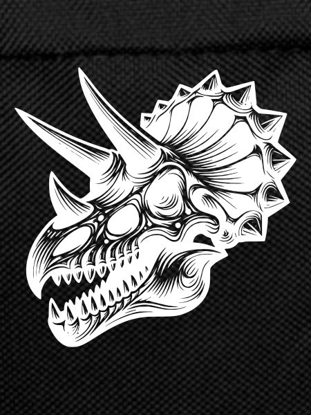 Triceratops - Dinosaur Head Sketch