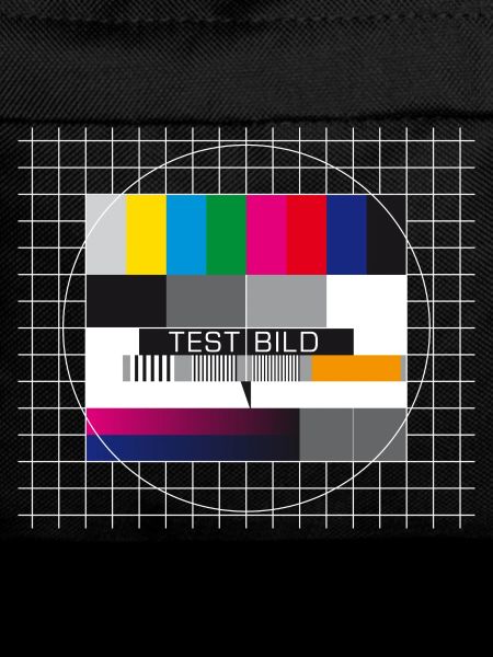 Testbild Fernsehen Bildschirm Sendeschluss Display