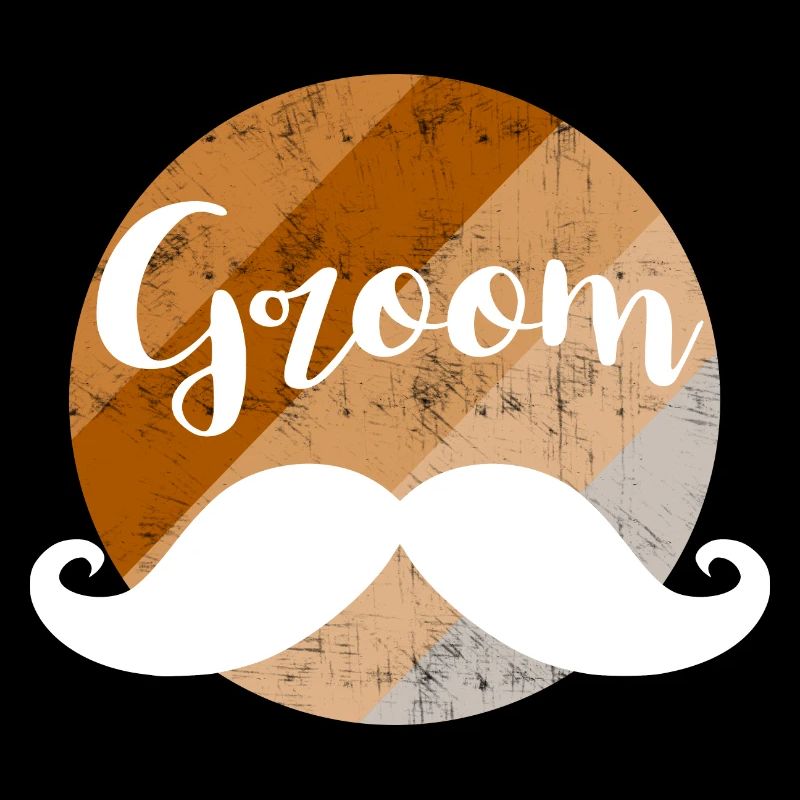 Groom mustache