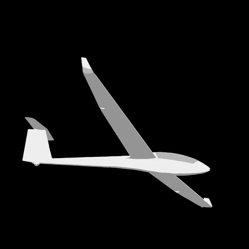 LS8 Segelflugzeug