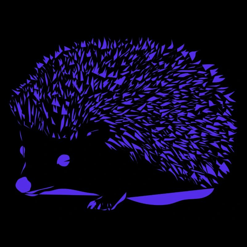 Hérisson bleu