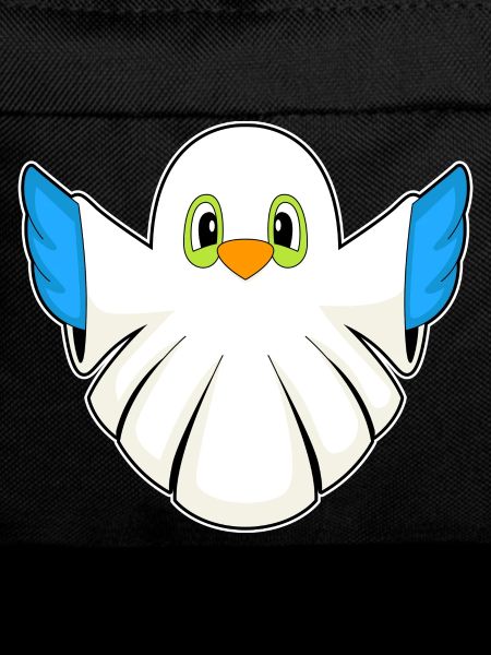 Bird Halloween Ghost