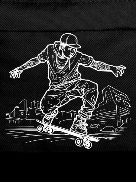 Skateboarder Zeichnung
