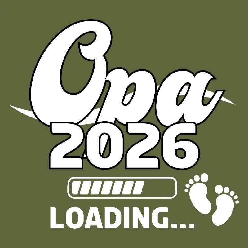Opa 2026 Loading Baby Footprints Design