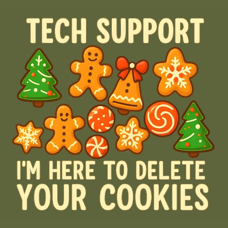 Technischer Support Cookie Weihnachten Meme