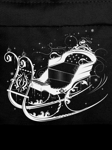 Elegant Winter Sleigh Ornaments