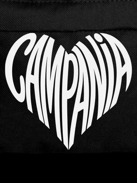 Campania Heart Typography