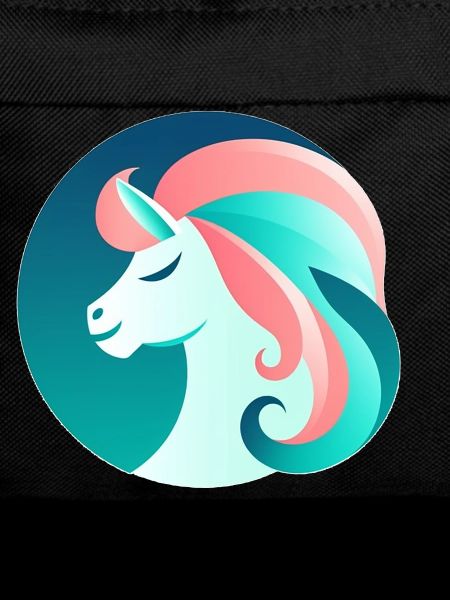 Neon Einhorn Traumbild