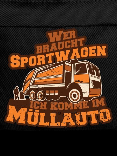 Müllauto Spruch