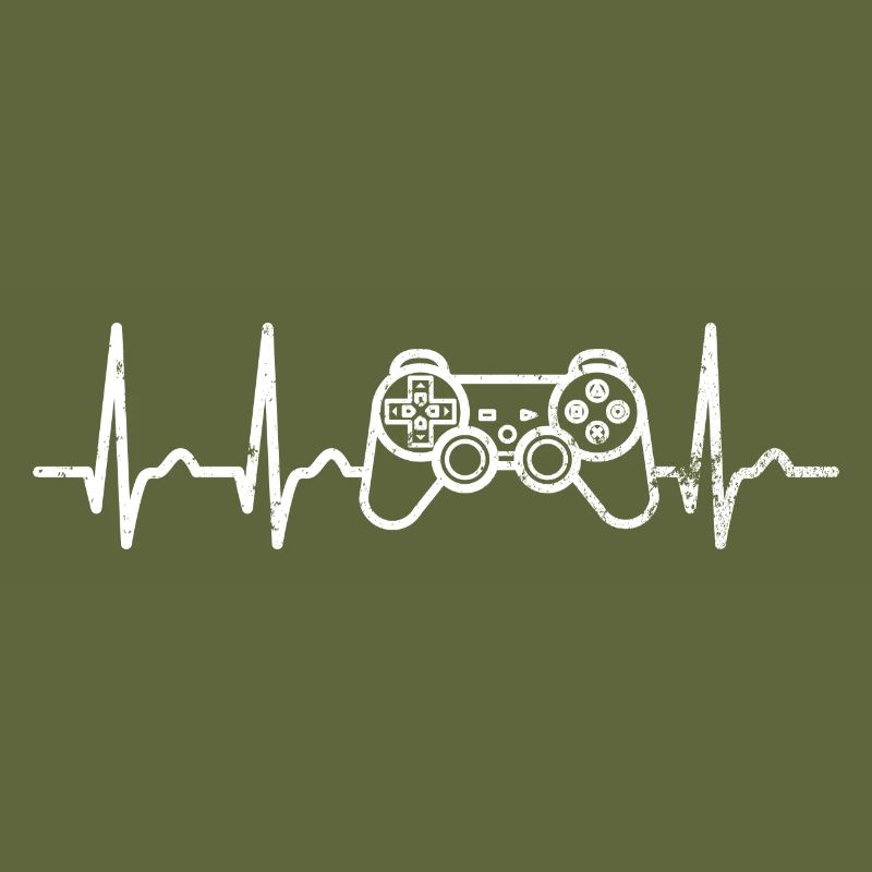 ECG - Heart Curve - Pulse - Gamer - Controller