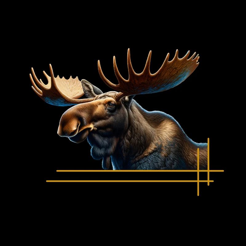 Le roi de la forêt, l’orignal