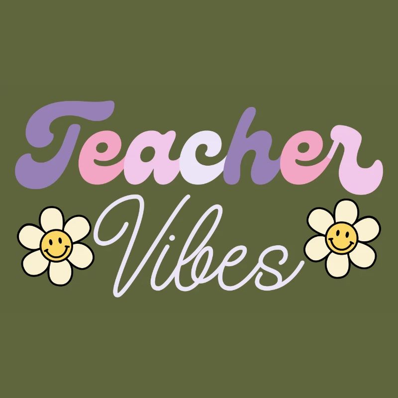 Vibes D'Enseignant Humour Prof Enseignant