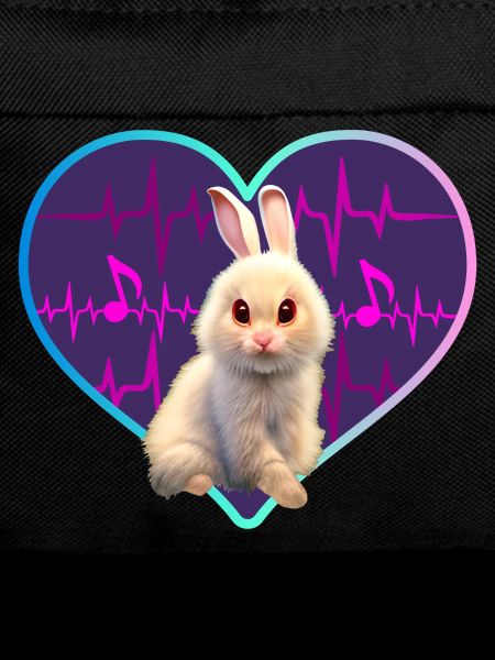 Rabbit in musical heart
