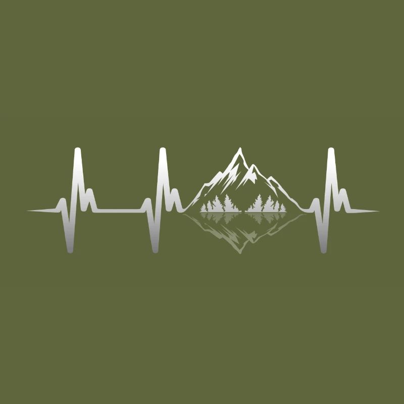 Mountains - heartbeat