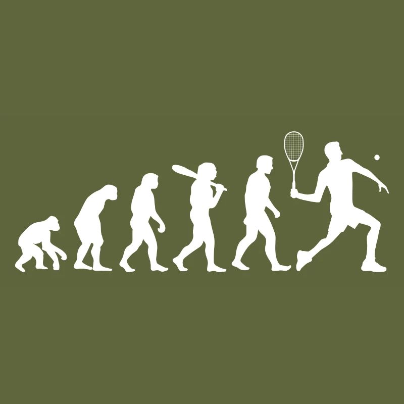Joueur De Squash Evolution