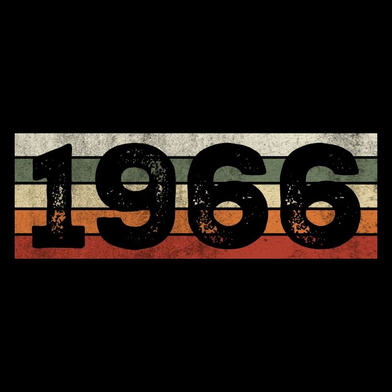 Millésime 1966 Cadeau D’anniversaire Rétro 1966