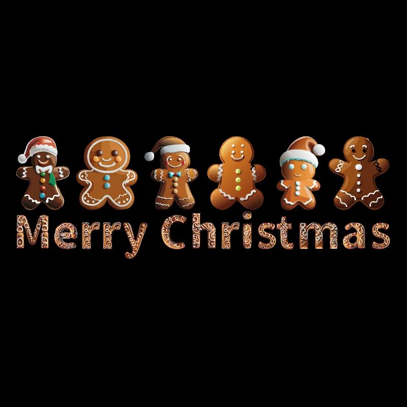 Merry Christmas Lebkuchenmännchen